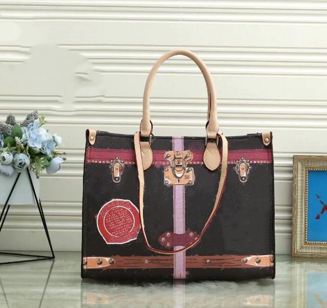 

2021 hot! Free shipping new fashion totes bags womens bag handbags purses luxury clutch bagsshoulder bag crossbody bag wallet, Brown flower