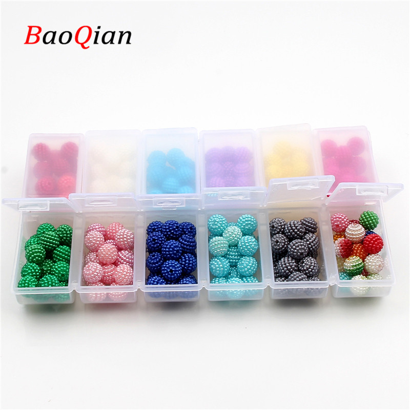 

Other 240pcs / Box Loose Color 10mm Round Acrylic Gasket Beads DIY Jewelry Making Fashion Necklace Bracelet Handicraft Accessories