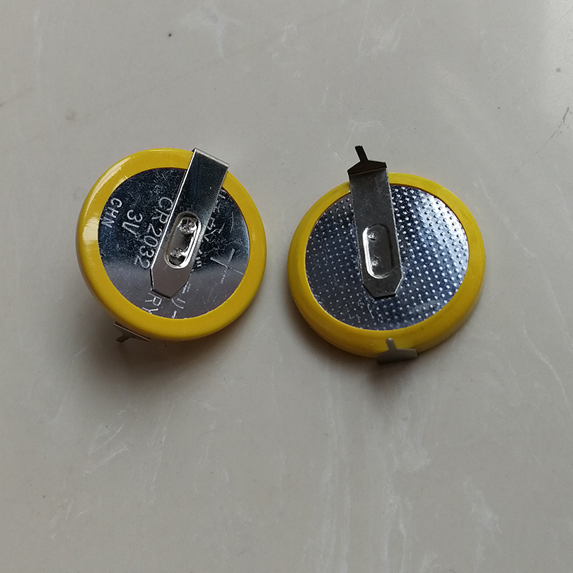 

300pcs/lot Brand new 3V CR2032 Lithium Button cell Battery with welded Tabs Pins 100% Fresh