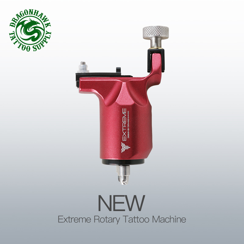 

Rotary Tattoo Machine Adjustable Gun Strong Motor for 8000r/m Powerful Stroke Direct Drive RCA Cord