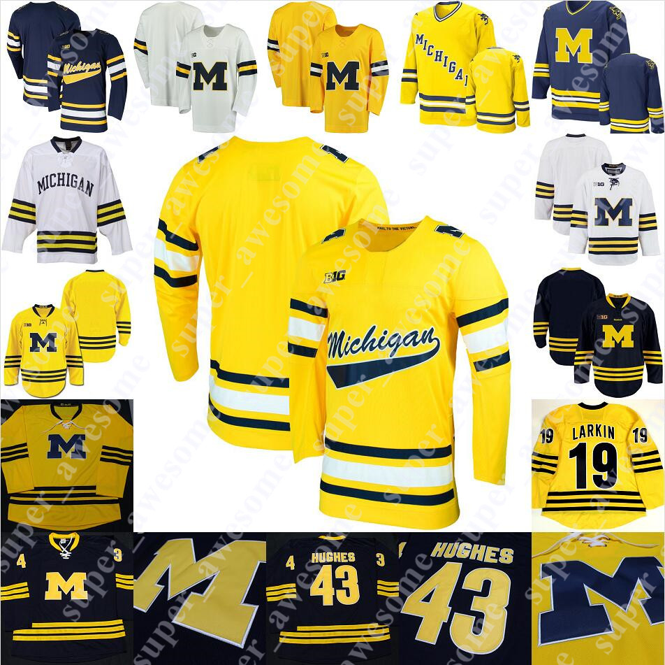 

Michigan Wolverines Hockey Nolan Moyle Jack Summers Garrett Van Wyhe Jacob Truscott Keaton Pehrson Dakota Raabe Jay Keranen Philippe Lapointe Erik Portillo, 09-10 navy