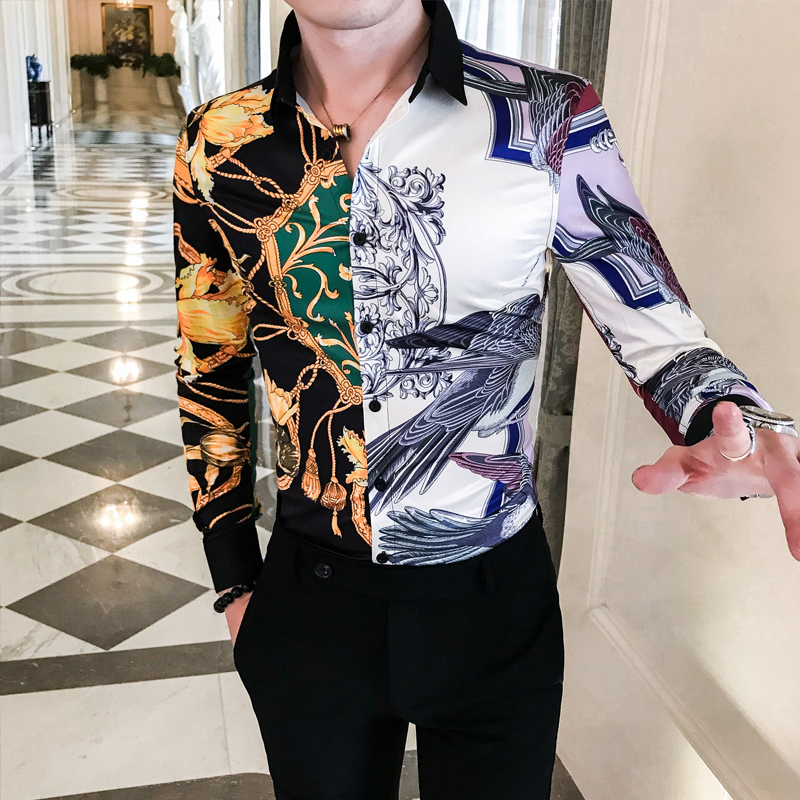 camisa entallada hombre