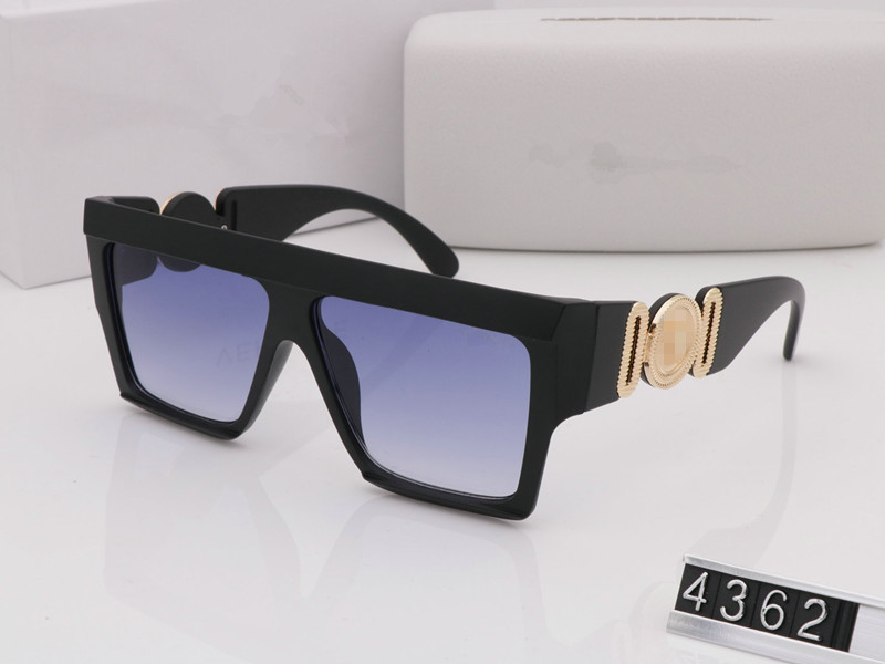 

2021 New Men's 4296 BLACK GRAY Polarized 59 mm Mens Sunglasses Designer Sunglasses Luxury Sunglasses Fashion Brand for mens woman Glasses