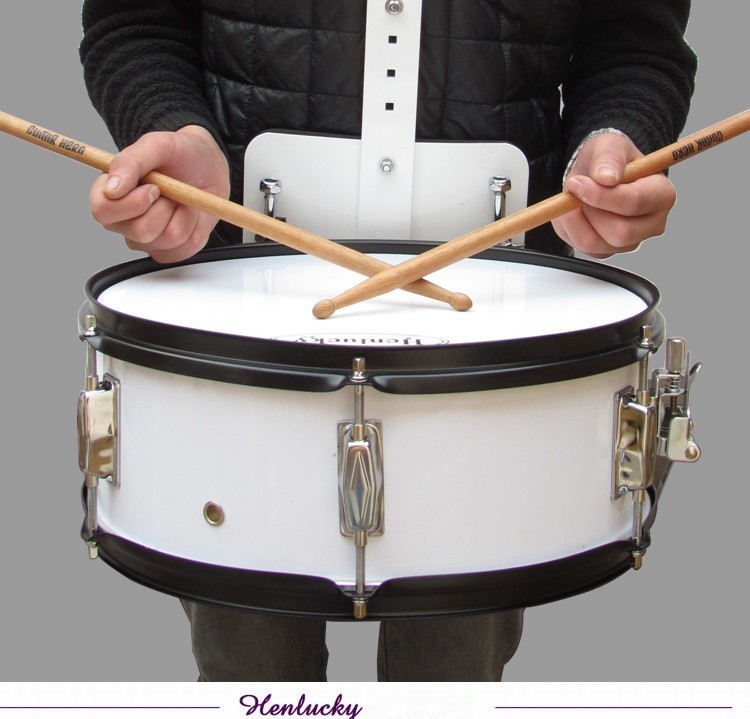Discount Henlucky Advanced Packboard Snare Drum Marching Drums White