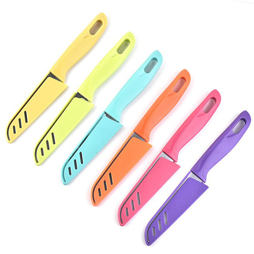 

Household fruit paring knife kitchen with scabbard cutting vegetable Stainless steel knife fruit knife