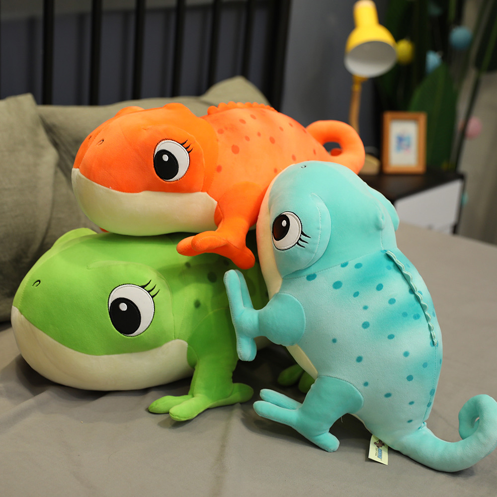 chameleon soft toy
