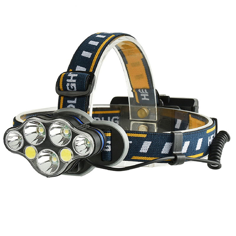 

XANES 2606-7 Headlamp 18650 T6 Electric Scooter Motorcycle E-bike Bike Bicycle Cycling Camping LED Torch Lantern