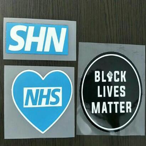 

Black Lives Matter Badge New Soccer Patch SHN patch NHS Badge Accept Mix order Fan memorabilia