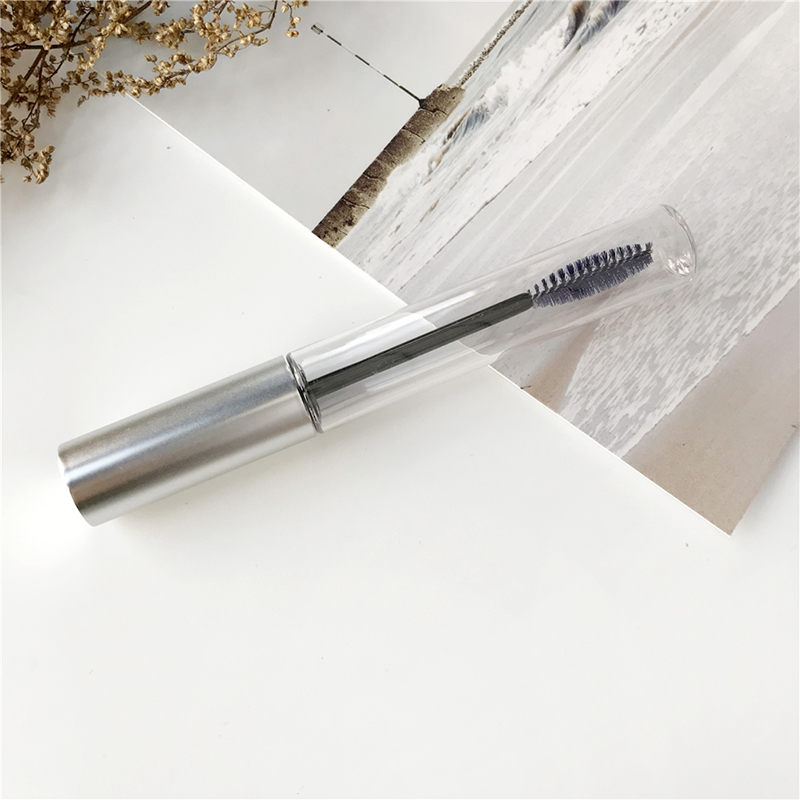

1Pc Empty Mascara Tube Eyelash Cream Vial Liquid Bottle Container Silver Cap Wuth Plug Cosmetic Mascara Packaging Tool P0013