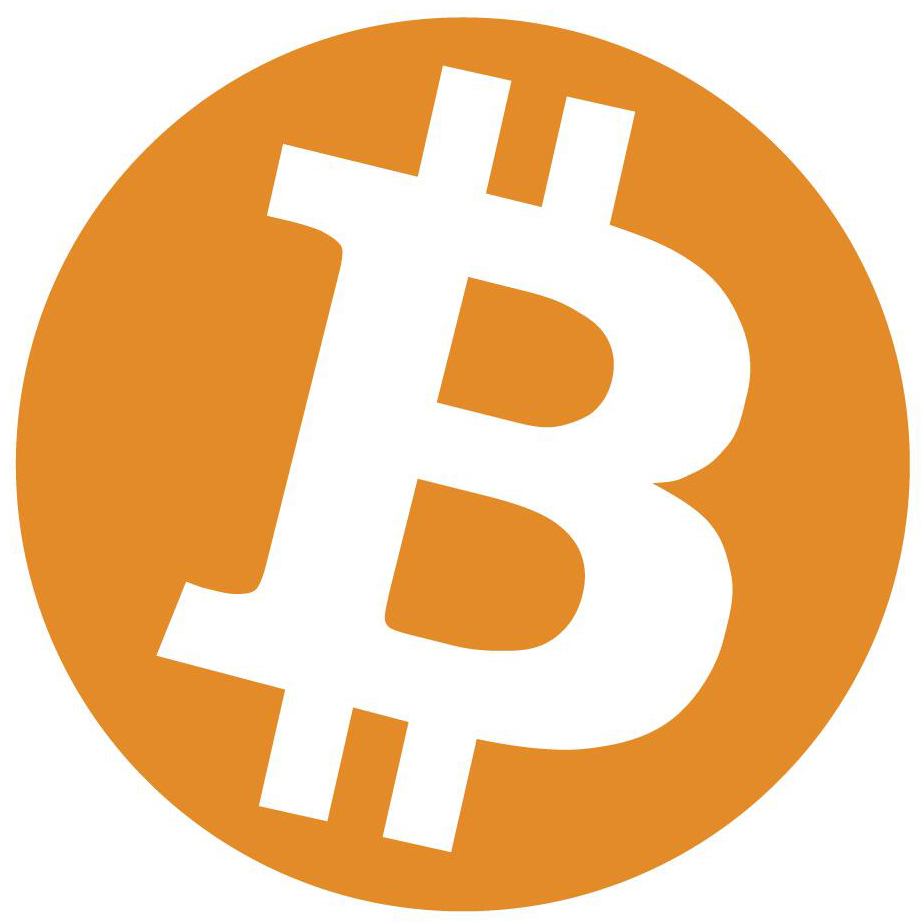 500pcs 30mm diameter bitcoin logo label sticker, orange color printing on gloss paper, Item No.FS03-image-445170376