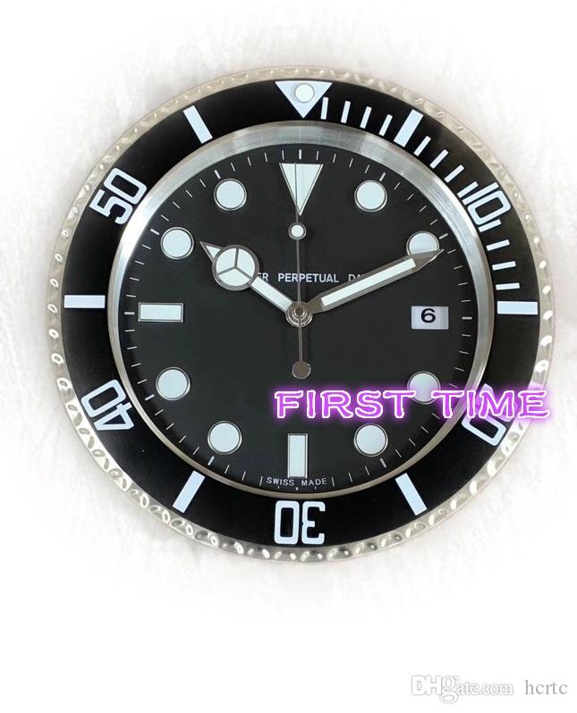 

Home Decor wall clock modern design high quality brand new stainless steel luminous face calendars FT-UB001