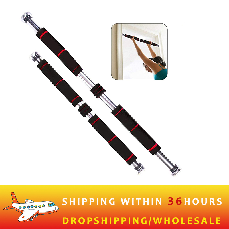 

60-100cm oor Horizontal Steel Adjustable Training Bars For Home Sport Bar Workout Pull Up Arm Training Sit Up Bar Home Fitness