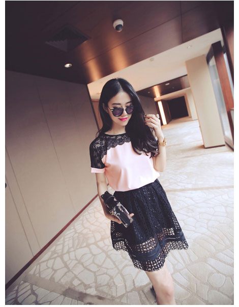 

Womens Designer Shirts Short Sleeve Luxury Lace Casual Solid Color Tshirt Ladys Fashion Cozy Spring New Arrive Shirt 3 Colors Top Hot, White