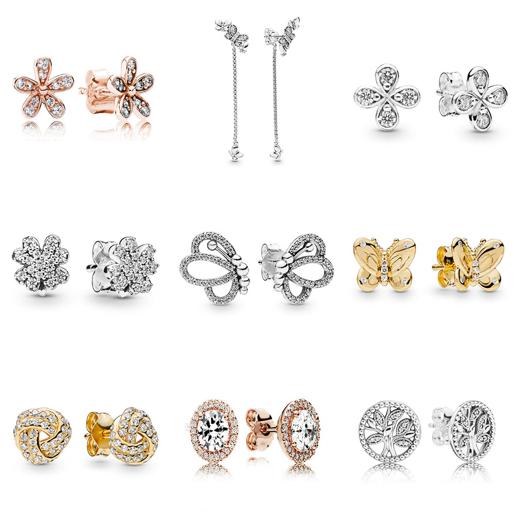 

NEW 100% 925 Sterling Silver pandora earring 280570CZ 297964CZ 297968CZ 297944CZ 297912CZ 267921CZ 260696CZ 286247CZ 297843CZ