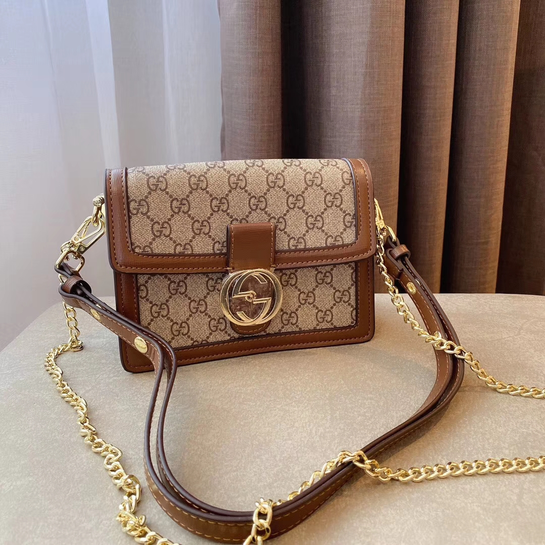 long gold chain for purse