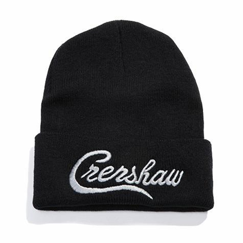 

Dropshipping Nipsey Hussle Crenshaw Casual Beanies for Men Women Knitted Winter Hat Solid Hip-hop Skullies Hat Bonnet Unisex Cap