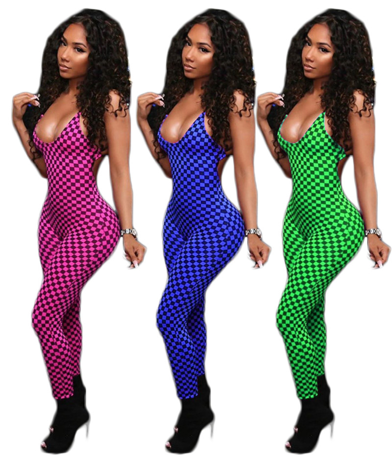 plus size bandage jumpsuit