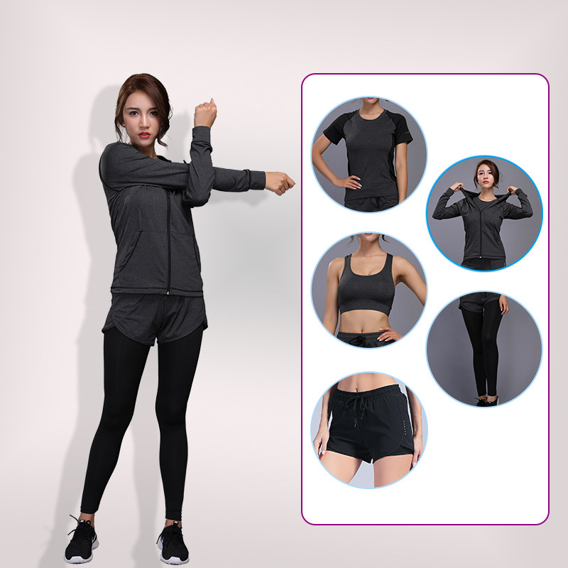 

Women Vital Seamless Yoga Set Workout Sport Wear Gym Clothing Short/Long Sleeve Crop Top High Waist Leggings Sports Suit, 1pcs