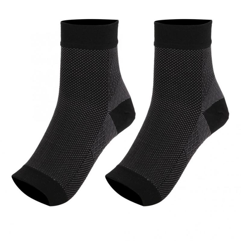 

Elastic Bands Ankle Support Ankle Guard Heel Support Sports Joint Protection Compression Anti Plantar Fascia Socks Sport Safety, As pic