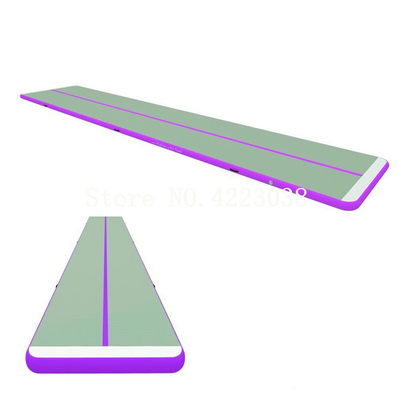 

7x1x0.2m air track tumbling mat inflatable gymnastics airtrack inflatable gym mat trampoline with electric pump