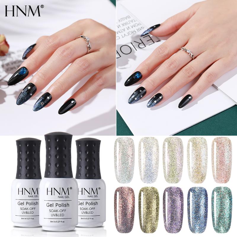 

HNM Glossy Jade Gel Nail Polish 8ml Soak off UV LED Nail Polish Gel Long Lasting Lacquer Varnish Painting Art Manicure, Img001