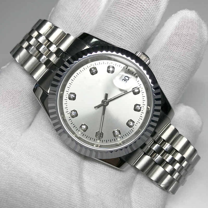 

2020DATE JUST Watch Men automatic mechanical Self-wind No battery sweeping movement Stainless steel clock Date model watches, Only for make the watch waterproof