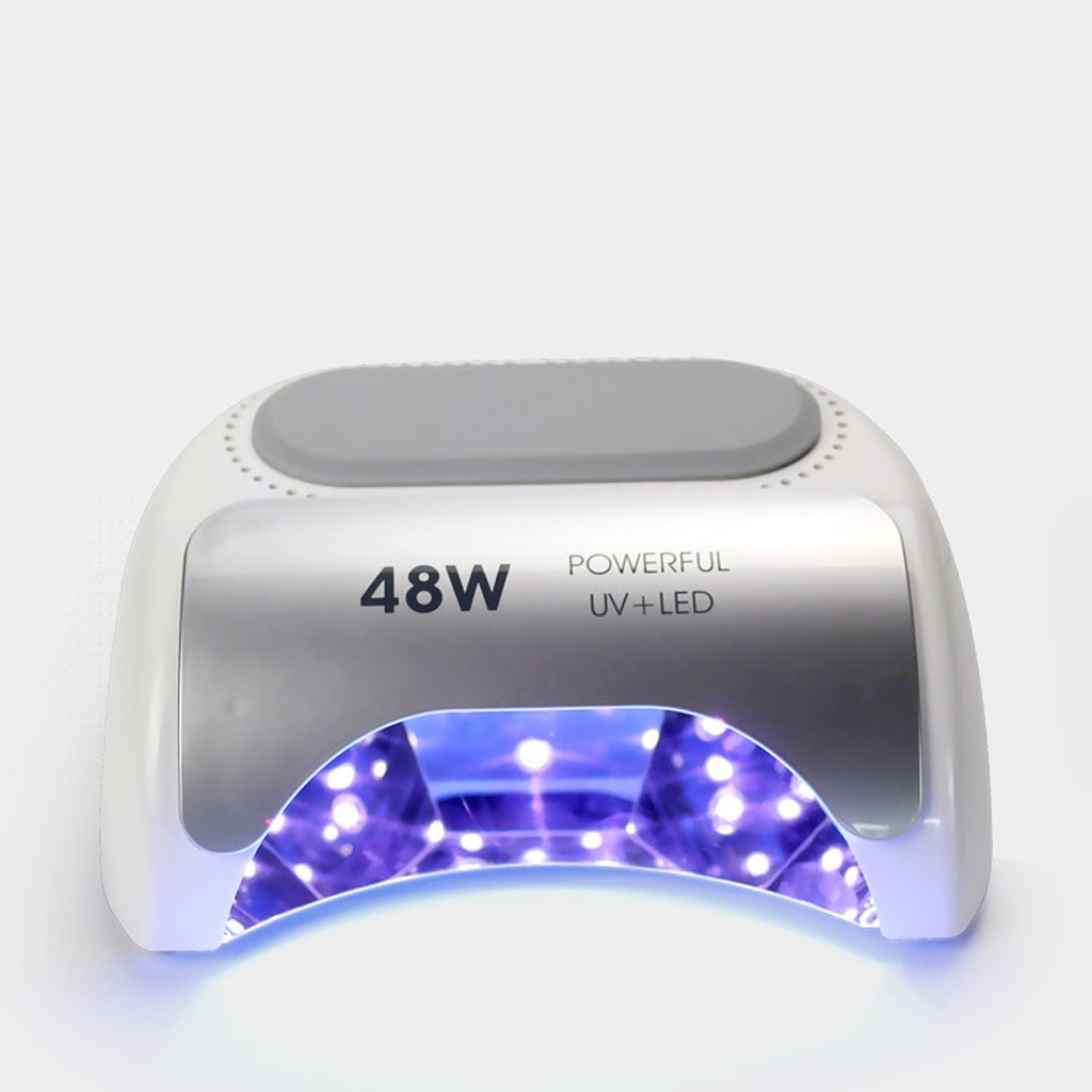 

Misscheering 48W Cordless LED/UV Nail Lamp Gel Polish Nail Light Dryer UV Polish Manicure Lamp, White