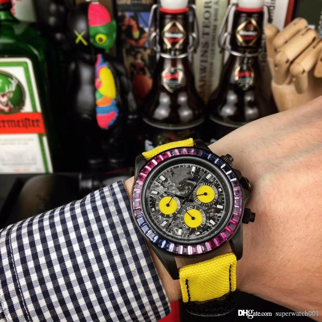 

2019 latest design luxury men's 43mm graffiti dial series. Men's self-sports mechanical movement 3A quality sport luxury watch