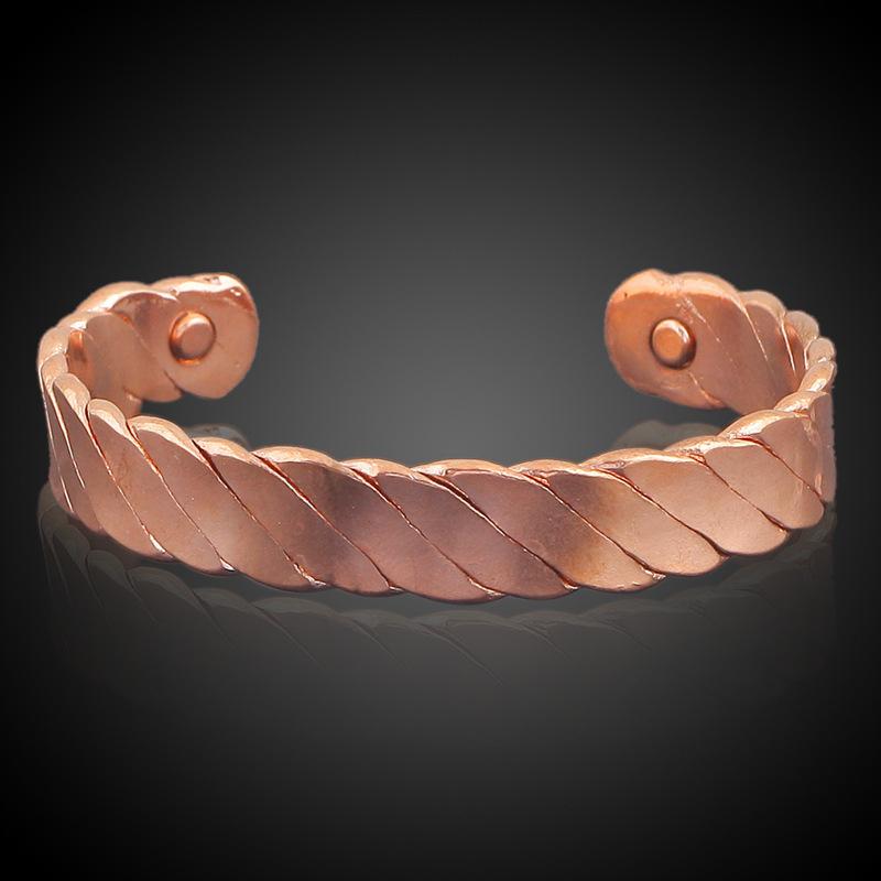 

Bangle HOMOD Copper Magnetic Bracelet for Men Women 6 pcs Magnet Health Bio Energy Luxury Gift Factory price expert design Quality Latest Style Original Status
