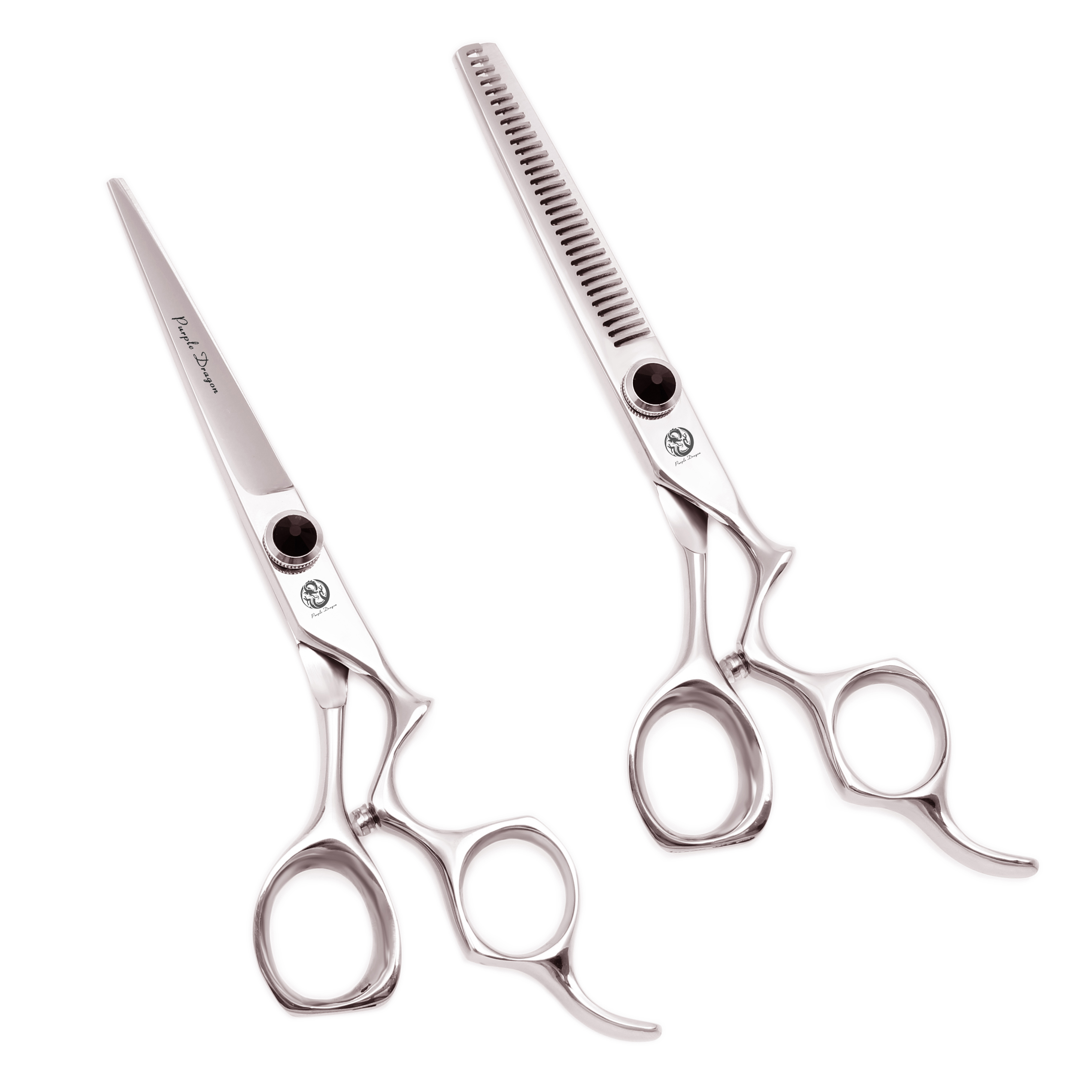 

Professional Hair Scissors 5.5" 16cm Japanese 440C Purple Dragon Cutting Shears Thinning Scissors Haircut Set Hairdresser Scissors Z9016
