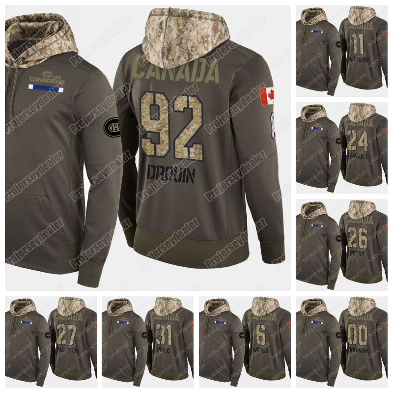 

Max Domi Montreal Canadiens Camo Hoodie Jesperi Kotkaniemi Phillip Danault Jonathan Drouin Brendan Gallagher Shea Weber Carey Price Jersey, Black;red