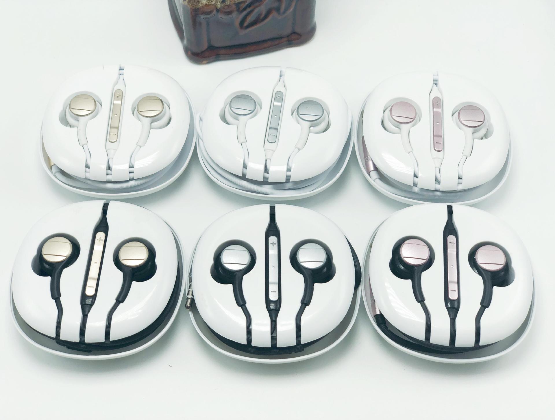 

3.5mm Headphones In-Ear Earphone handfree with Mic and Volume Control Headset Earbuds for all iPhone mobile with packing, Mixed color