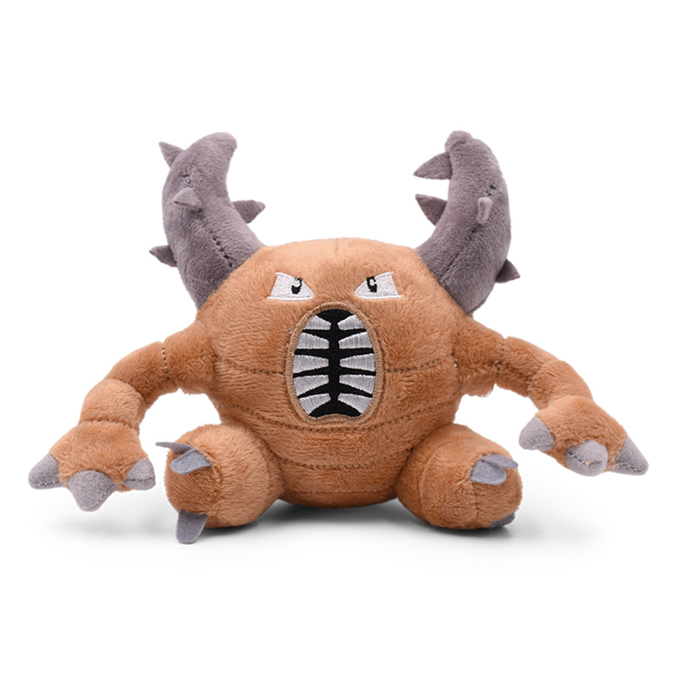 

High Quality 100% Cotton 13cm Pinsir Plush Toy For Child Holiday Best Gifts 3pcs/lot