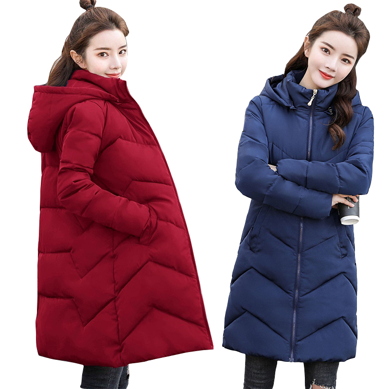 

Plus size 6XL 7XL Women's jacket Autumn Winter Hooded Coat European Fashion Winter Cotton Coat Long Down Parkas Female Jackets, Khaki