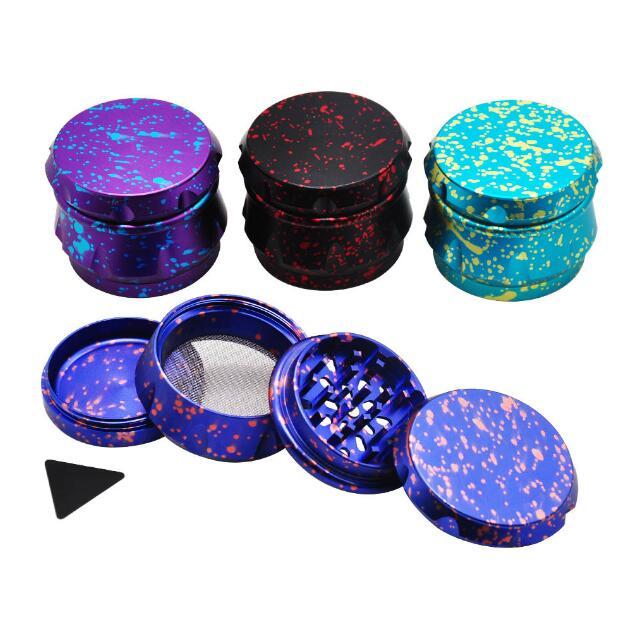 

4 Layers 63mm Starry Sky Grinders Zinc Alloy Metal Grinders Starry Sky Grinder Smoking Accessories CCA11033 10pcs