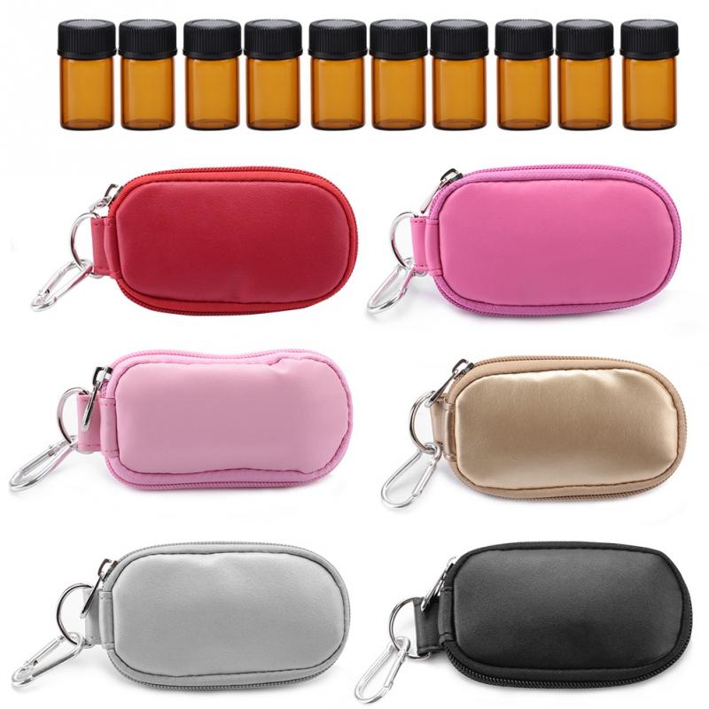 

10 Slots Professional Potable Essential Oil Bottle Bag Organizer Holder Container Bag 3