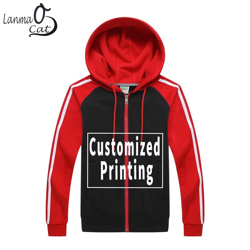 custom hoodie sleeve print