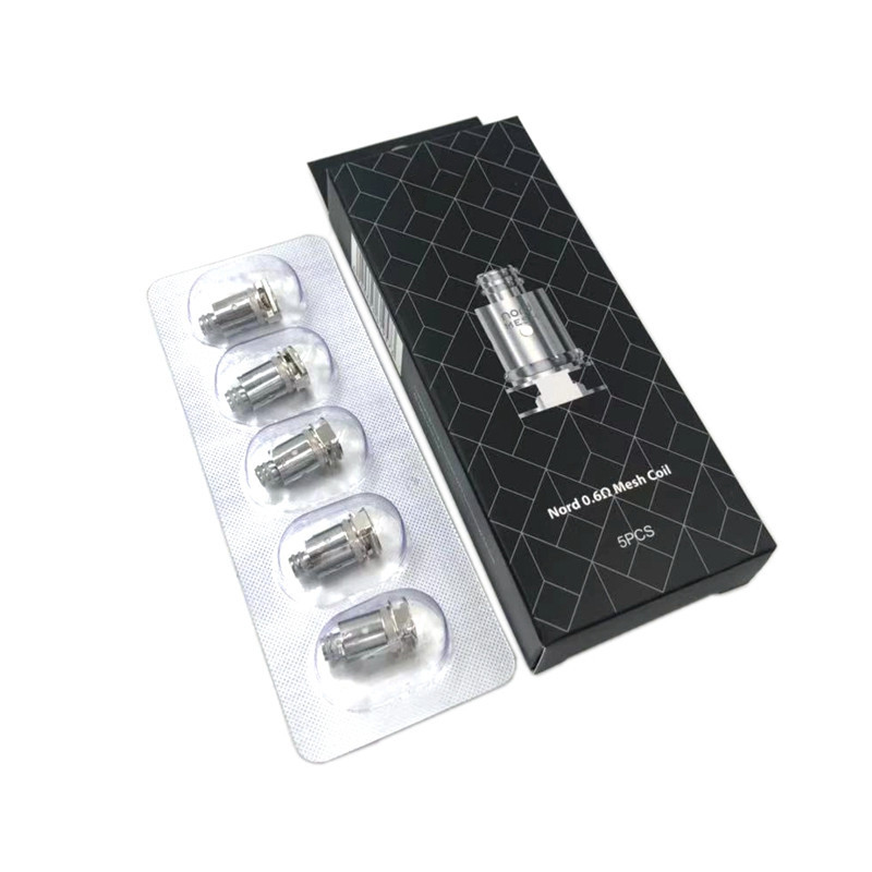 

2020 Nord Coil OCC DC 0.6ohm Mesh 1.4ohm Regular 1.4ohm Ceramic Coils replacement Heads For Nord Pod Kit