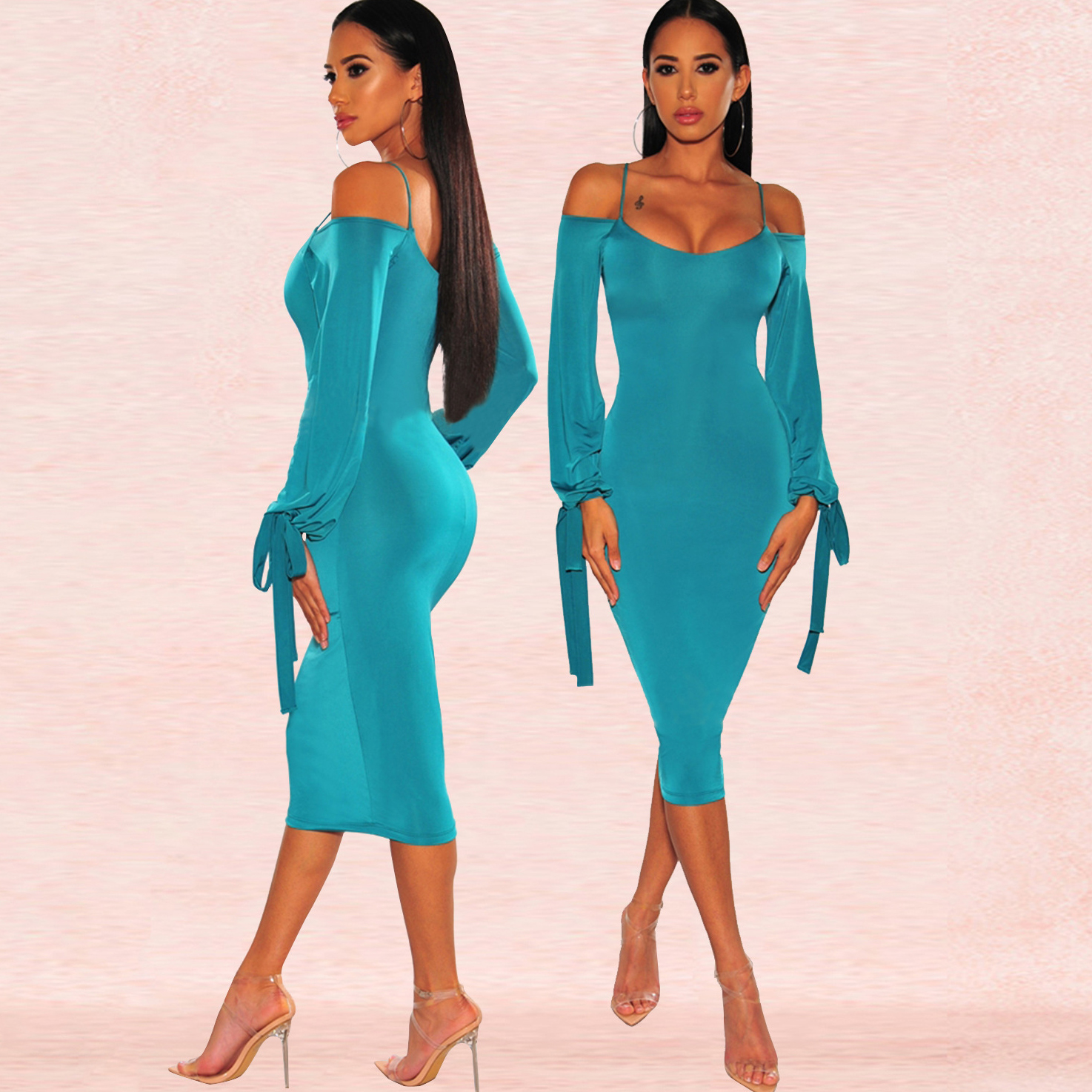 

Womens Designer Dress Fashion Off Shoulder Sling Tight Sexy Dresses Women Gown Casual Luxury Summer Solid Color Skirt Brand Dresses Hot Sale, Blue