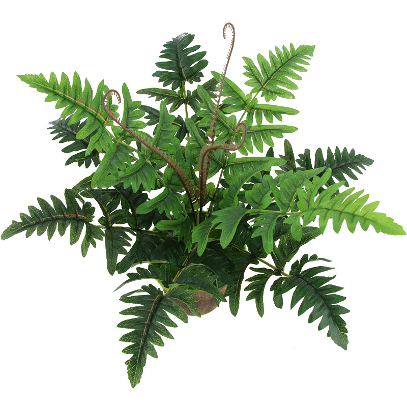 

12 Head Artificial Plants Fake Leave Lifelike Plastic Persian Grass Simulation Fern Floral Arrangement Home Wedding Garden Decor, As pic