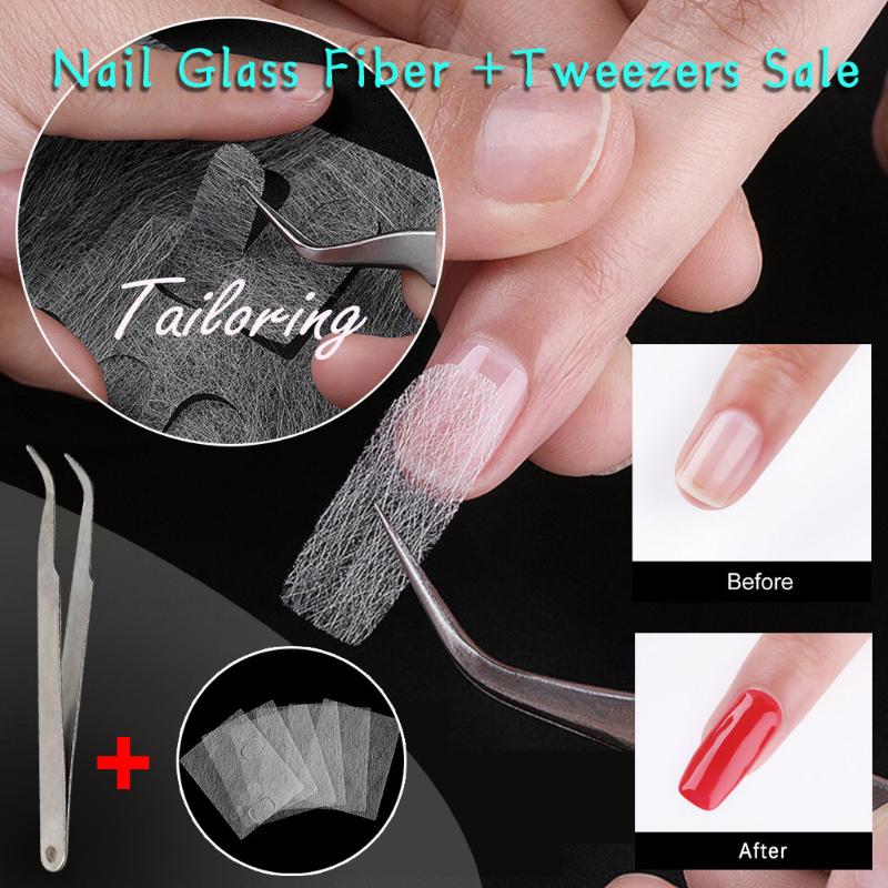 

Nail Care Fiberglass Silk Nails Wrap Stickers for Gel Extension Nail Art Tools Suitable for Professional & Beginner Primer #ZD