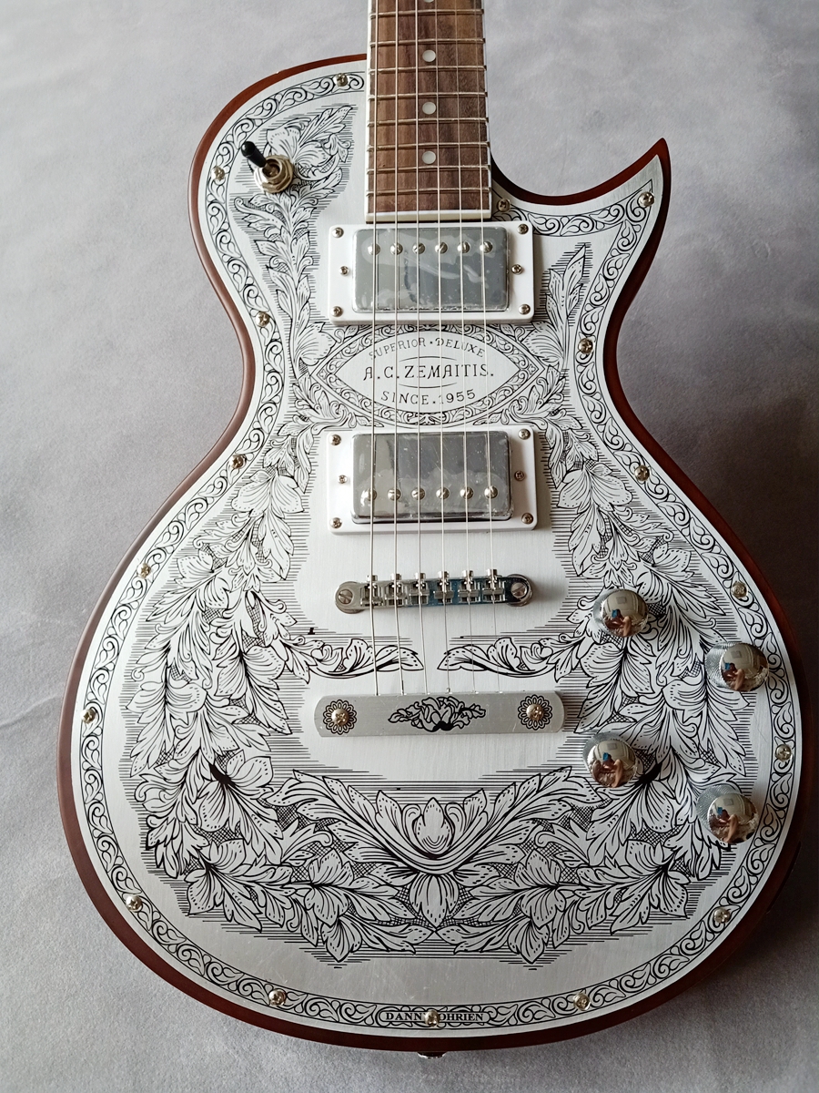 

Custom ZEMAITIS Casimere Metal Front Series C24MF MF Natural Electric Guitar