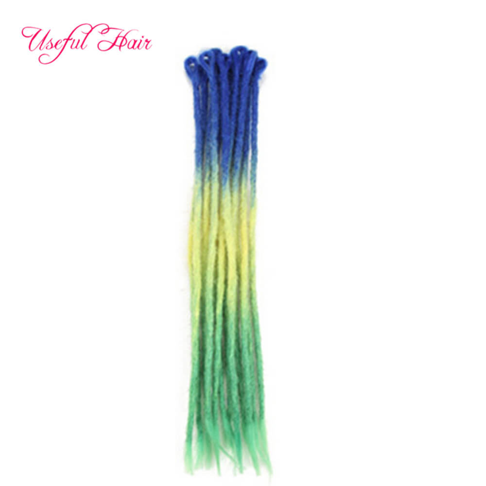 

Long Straight Women Clips In Hair Extension Synthetic Hairpiece Haistyle Heat Resistant White Red Purple Sister Locks Spring Twist Dreadlocs, #30