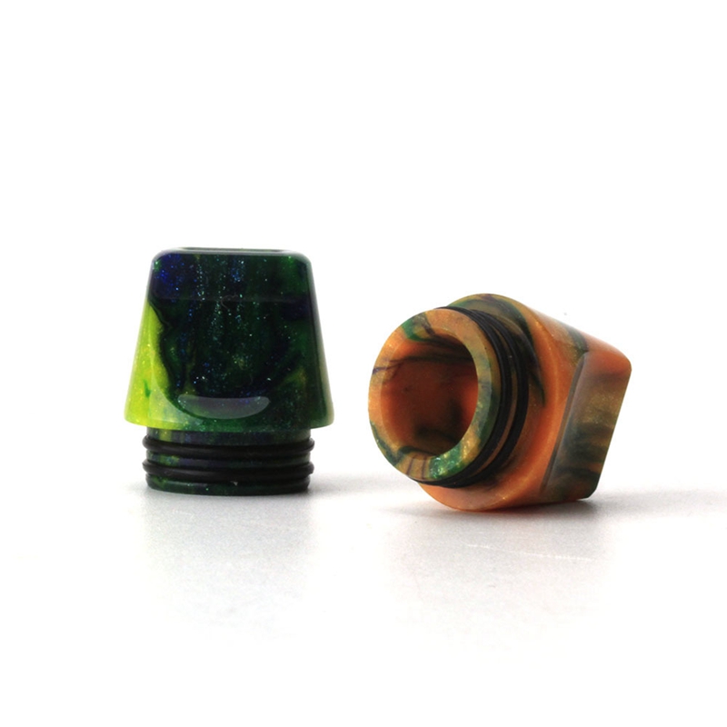 

MTL 810 Resin Drip Tip Flat Mouth Driptip Wide Bore Mouthpiece for TFV12 Prince TFV8 Big baby Atomizers with Acrylic Package