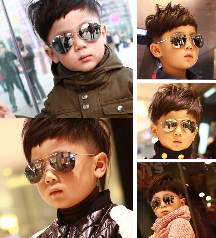 

New Children Sunglasses Kids Beach Glasses Supplies UV Protective Eyewear Girls Boys Sunshades Glasses Fashion Pilot Sun Glasses
