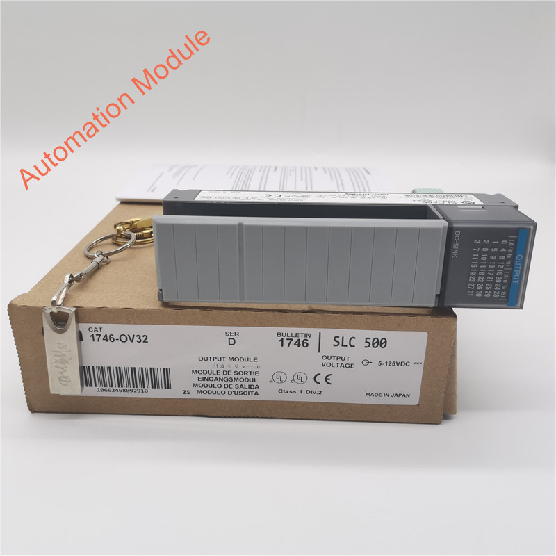 

1746-OV32 PLC SLC500 DC Sink Output Model 1746OV32 1746 0V32 17460V32 original brand new in factory sealed box