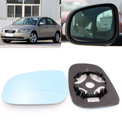 

For Volvo S40 large field of vision blue mirror anti car rearview mirror heating modified wide-angle reflective reversing lens