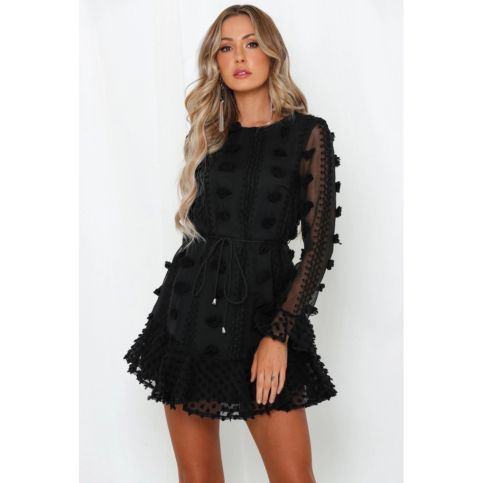 

Women Designer Lace Long Sleeveless A-Line Dress Girl Luxury Transparent Backless Sexy Dress Women Summer Casual Breathable Dress Hot Sale, White