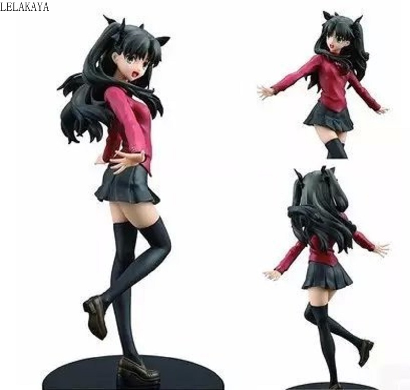 Anime Fate Saber Stay Night Summer Student// Sailor Suit PVC Figure Toy Gift