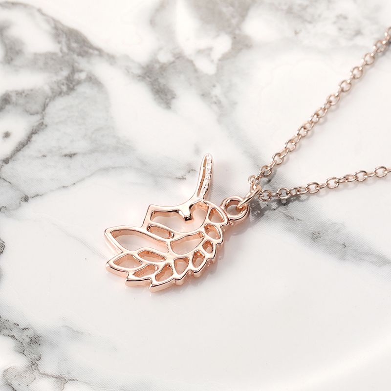 30pcs/lot Lucky Unicorn Necklace Anim Jewelry Gift Unicorn Gundam Unicorns Personality Jewelry Necklace for Lady-image-475048336